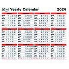 Letts Yearly Calendar 2024 24-TYC