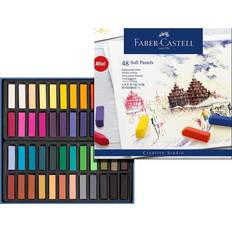Faber-Castell Crayons Faber-Castell Soft Pastels Mini Cardboard Wallet 48-pack
