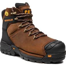 36 ½ Lace Boots Caterpillar Brown Excavator Safety Boot
