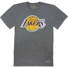 Los Angeles Lakers T-shirts Mitchell & Ness los angeles lakers short sleeve grey t-shirt mn hwc