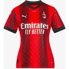 Short Sleeve National Team Jerseys Puma Womens AC Milan 23 Home Shirt