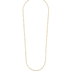 Snö of Sweden Lisbon Necklace Plain Gold