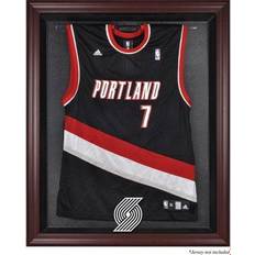 Portland Trail Blazers Framed Mahogany Team Logo Jersey Display Case