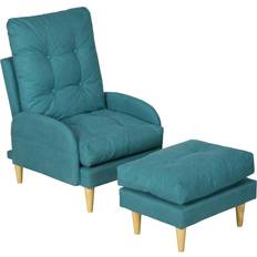 Homcom Upholstered Armchair 90cm