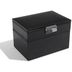 Men Jewellery Boxes Stackers Watch and Cufflink Case – Black