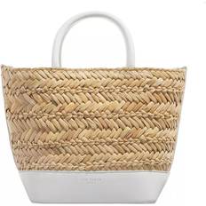 Ted Baker White Ivelie Logo-embossed Top-handle Woven Tote bag 1 Size