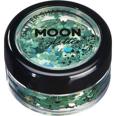 Smiffys moon glitter holographic chunky glitter, green