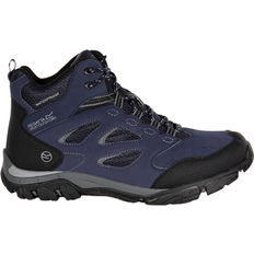 Blue - Men Hiking Shoes Regatta Holcombe Mid M - Navy Granite