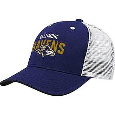 Outerstuff Youth Purple Baltimore Ravens Core Lockup Snapback Hat