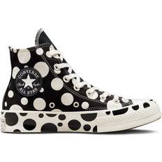 Converse Faux Leather Shoes Converse Chuck 70 Polka Dots High Top - Black/Egret