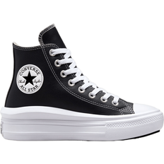 Converse Faux Leather Shoes Converse Chuck Taylor All Star Move Platform HIgh Top W - Black/White