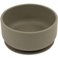 Baby Silicone Suction Bowl Silver Sage