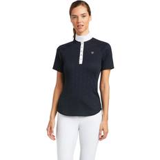 Equestrian T-shirts Ariat Women's Showstopper Show Shirt in Show Navy, X-Large