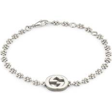 Adjustable Size Bracelets Gucci Interlocking G Bracelet - Silver