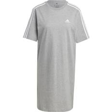 Adidas Women T-shirts & Tank Tops adidas Essentials 3-stripes Single Jersey Boyfriend Tee Dress