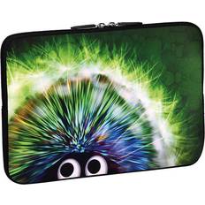 PEDEA Design Schutzhülle Notebook Tasche 17,3 Zoll, Green Hedgehog