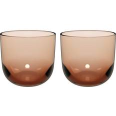 Brown Drinking Glasses Villeroy & Boch Like water Clay Drinking Glass