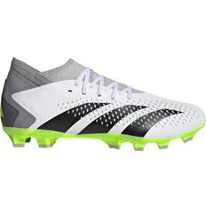 Adidas Men - Multi Ground (MG) Football Shoes adidas Predator Accuracy.3 MG - Cloud White/Core Black/Lucid Lemon