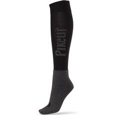 Pikeur Equestrian Socks Pikeur Socks with Stitching Black 035-x-040 unisex