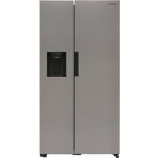 Samsung Freestanding Fridge Freezers - Grey - Side-by-side Samsung Series 7 RS67A8810S9 Total Grey, Silver, Stainless Steel