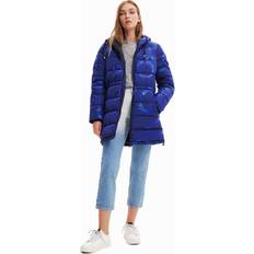 Desigual M - Women Jackets Desigual Aarhus Coat Blue