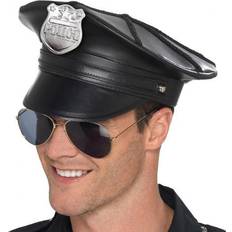 Police Headgear Smiffys Police Hat Deluxe