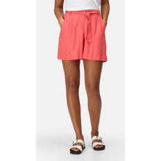 Pink - Women Shorts Regatta women's sabela coolweave cotton lightweight shorts peach