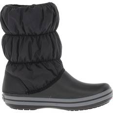 Crocs Women Ankle Boots Crocs Winter Puff Boot - Black/Charcoal