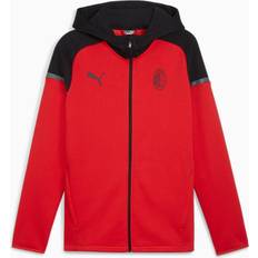 Puma AC Milan Casuals Hooded Jacket Red