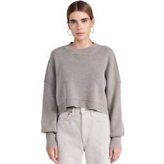 Free People Easy Crop Pullover Heather
