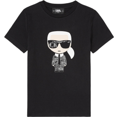 Karl Lagerfeld Boy's Ikonik Karl T-shirt - Black (CW2200699996Y)