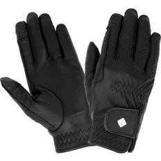 Equestrian Gloves LeMieux ProTouch Classic Leather Riding Gloves Colour Black