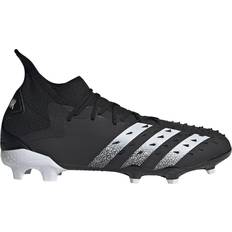 Faux Leather - Firm Ground (FG) Football Shoes adidas Predator Freak.2 Firm Ground - Core Black/Cloud White
