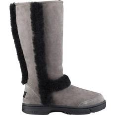 Sheepskin High Boots UGG Sunburst Tall - Grey/ Black