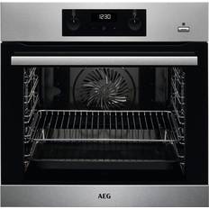 AEG Digital Display - Single - Steam Ovens AEG BES356010M Stainless Steel