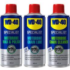 WD-40 Bicycle Repair & Care WD-40 Specialist Bundle, Chain Cleaner, Lube, Wax & Polish Each 400ml