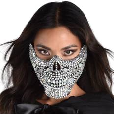 Amscan Glam reaper half mask costume accessory