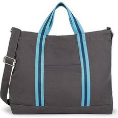 Shoulder Strap Fabric Tote Bags Eco Right Tote Bag - Dark Grey