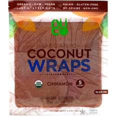 NUCO, Organic Coconut Wraps, Cinnamon, 5 Wraps