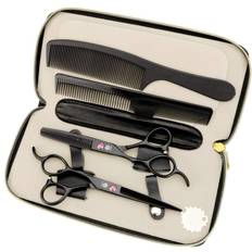6.0 Inch Left-handed Professional Salon Hair Straight Thinning Barber Shears,JP440C,62HRC