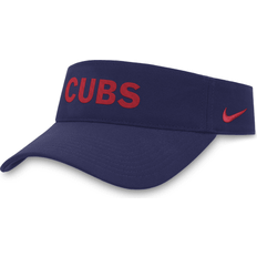 Nike Caps Nike Men's Royal Chicago Cubs Wordmark Performance Adjustable Visor