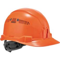 Ergodyne Skullerz Class Cap-Style Hard Hat with Ratchet Suspension, Orange