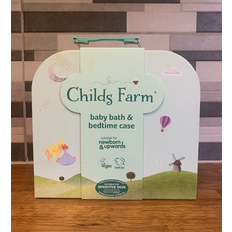 Childs Farm Baby Bottles & Tableware Childs Farm baby bedtime suitcase gift set 850ml wash