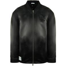 Mitchell & Ness Long Sleeve Zip Up Classic Black Jacket MA5ADL MNN N2Z