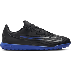 37 ½ - Turf (TF) Football Shoes Nike Phantom GX Club Turf - Black/Hyper Royal/Chrome