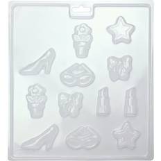 Rectangles Chocolate Moulds PME Girls World Candy Chocolate Mould 22.9 cm