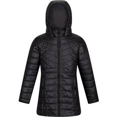 Black - Down jackets Regatta Kid's Babette Insulated Jacket - Black (RKN124-800)