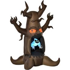 Homcom Halloween LED Inflatable Floating Tree Ghost Decoration, none