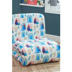 White Sitting Furniture Disney Frozen Fold Out Bed Chair