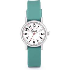 Hand Scrubs Speidel Scrub Petite Watch Made for Doctors, Nurses, EMT, Surgeons and Students w/Red Second Hand